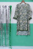 GAA-02727 | Green & Multicolor | Casual Kurta  | Cotton Lawn Printed