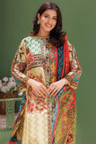LAD-03038 | Yellow & Multicolor | Casual 3 Piece Suit | Cotton Lawn Printed
