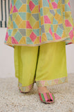 GDD-02850 | Multcolor & Gold | Formal 3 Piece Suit | Taser Silk