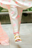 GAD-02583 | Beige & Neon | Casual Plus 3 Piece Suit  | Cotton Jacquard Neon Shade
