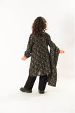 Kids winter clothes | Black & Multicolor | Casual 3 Piece Suit | Cotton Khaddar Printed | KAD-03193