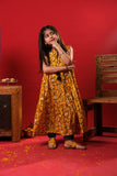 Kids Eid Dress | Yellow & MultiColor | Casual Kurta | Cotton Lawn Printed | KAA-03269