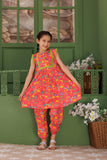 KAC-03085 | Peach & Multicolor | Casual 2 Piece Suit | Cotton Lawn Printed