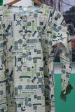 GAA-02727 | Green & Multicolor | Casual Kurta  | Cotton Lawn Printed