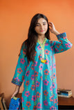 GAD-03059 | Sea Green & Muliticolor | Casual 3 Piece Suit | Cotton Lawn Printed