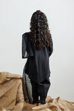 KAD-03042 | Black | Casual 3 Piece Suit | Cotton Plain