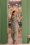KAC-03128 | Sea Green & Multicolor | Casual 2 Piece Suit | Cotton Lawn Printed