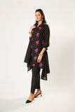 Women winter clothes | Black | Casual 3 Piece Suit | Cotton Khaddar Dyed | LAD-03176