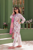 GAD-03062 | Light Purple & Multicolor | Casual 3 Piece Suit | Cotton Lawn Printed