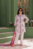 GAD-03062 | Light Purple & Multicolor | Casual 3 Piece Suit | Cotton Lawn Printed