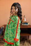 KAC-03172 | Green & Multicolor | Casual 2 Piece Suit | Cotton Lawn Printed