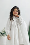KAD-03112 | White & Silver | Casual 3 Piece Suit | Cotton Plain