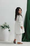 KAD-03112 | White & Silver | Casual 3 Piece Suit | Cotton Plain
