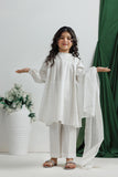 KAD-03112 | White & Silver | Casual 3 Piece Suit | Cotton Plain