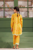 KAC-03141 | Yellow & Multicolor | Casual 2 Piece Suit | Cotton Dobby Printed