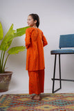 Kids Eid Dress | Multicolor | Casual 2 Piece Suit | Cotton Plain Cambric | KAC-03261