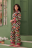 GAC-03060 | Fawn & Multicolor | Casual 2 Piece Suit | Cotton Lawn Printed