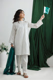 GAD-03135 | White | Casual 3 Piece Suit | Cotton Lawn Printed