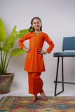 Kids Eid Dress | Multicolor | Casual 2 Piece Suit | Cotton Plain Cambric | KAC-03261
