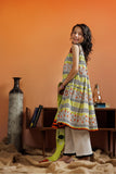 KAD-03125 | Fawn & Multicolor | Casual 3 Piece Suit | Cotton Lawn Printed