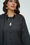 Women Eid Dress | Black  | Casual 3 Piece Suit | Cotton Print Lawn | LAD-03492