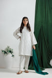 GAD-03135 | White | Casual 3 Piece Suit | Cotton Lawn Printed