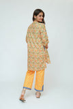 Girls Summer Clothing | Mustard & Multicolor | Casual 2 Piece Suit  | Cotton Digital Lawn Printed | GAD-03527