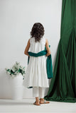 KAD-03113 | White | Casual 3 Piece Suit | Cotton Plain