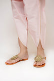 Girls Casual Dress | Light Pink & Multicolor | Casual 3 Piece Suit | Cotton Plain Embroidery | GAD-03414
