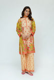 Women Casual Dress | Fawn & MultiColor | Casual 3 Piece Suit | Cotton Digital Lawn Printed | LAD-03539