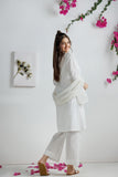 GAD-03139 | White | Casual 3 Piece Suit | Cotton Lawn Printed