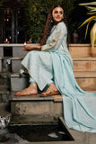 LBD-02566 | Sea Green & Gold | Casual plus 3 Piece Suit  | Cotton Yarn dyed Jacquard
