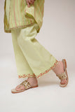 Kids Casual Dress | Perrot Green & Multicolor | Casual Plus 3 Piece Suit | Cotton  Dobby  | KBD-03459