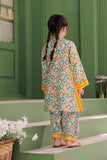 KAC-03083 | Sea Green & Multicolor | Casual 2 Piece Suit | Cotton Lawn Printed