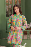 GAC-03080 | Sea green & Multicolor | Casual 2 Piece Suit | Cotton Lawn Printed
