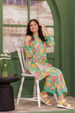 GAC-03080 | Sea green & Multicolor | Casual 2 Piece Suit | Cotton Lawn Printed