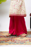 Kids formal clothes | Lemon & Multicolor | Formal 3 Piece Suit | Polyester Tussar Silk | KDD-03224