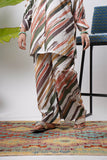 Girls Eid Dress | White & Multicolor | Casual 2 Piece Suit  | Cotton Multi Color Printed | GAC-03144
