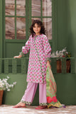GAD-03063 | Purple & Multicolor | Casual 3 Piece Suit | Cotton Lawn Printed