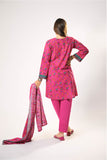 Girls winter clothes | Shocking Pink & Multicolor | Casual 3 Piece Suit | Cotton Khaddar Printed | GAD-03199