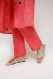 Girls Eid Dress | T.Pink & Glitter | Casual Plus 3 Piece Suit  | Cotton Glitter Printed | GBD-03411