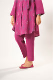 Girls winter clothes | Magenta | Casual 2 Piece Suit  | Cotton Khaddar Dyed | GAC-03178