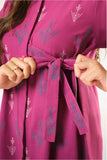 Girls winter clothes | Magenta | Casual 2 Piece Suit  | Cotton Khaddar Dyed | GAC-03178