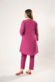 Girls winter clothes | Magenta | Casual 2 Piece Suit  | Cotton Khaddar Dyed | GAC-03178