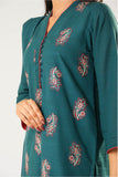 Women winter clothes | Turquoise Blue | Casual 3 Piece Suit | Cotton Khaddar Dyed | LAD-03177