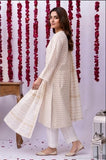 GAD-02713 | White & Gold | Casual 3 Piece Suit   | Cotton Cambric