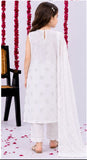 KAD-02716 | White | Casual 3 Piece Suit | Cotton Cambric