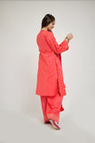 GAD-02657 | Peach | Casual 3 Piece Suit | Cotton Cambric