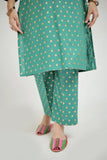 GAD-02652 | Turquoise Green | Casual 3 Piece Suit   | Cotton Cambric