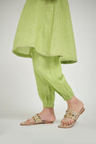 KBD-02668 | Perrot Green & Gold | Casual Plus 3 Piece Suit | Viscose Jacquard Flament